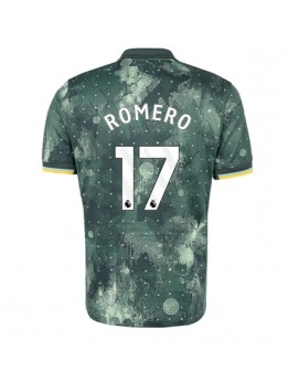 Tottenham Hotspur Cristian Romero #17 Ausweichtrikot 2024-25 Kurzarm